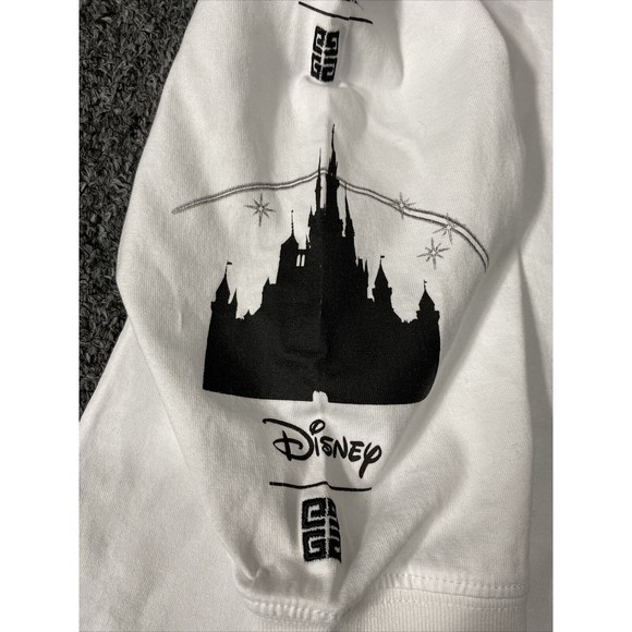 Givenchy Disney L Castle T-shirt with hood in printed jersey - White - NWT $790 - Picture 7 of 16